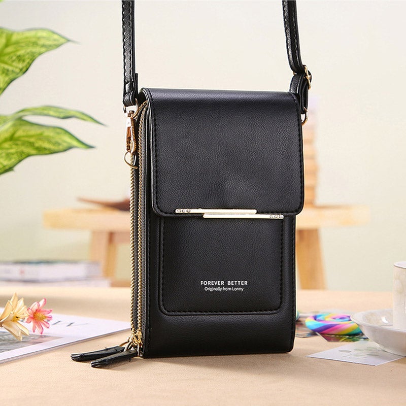 Anti-diefstal leren tas
