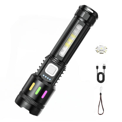 Afstand-Zoom Digitale Display LED Zaklamp