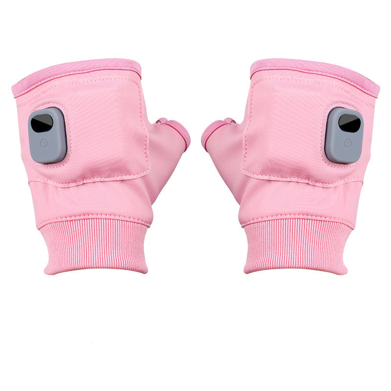 Slimme thermostatische verwarmde vingerloze handschoenen