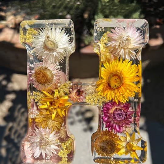 Handgemaakte Bloemenharsletters LED