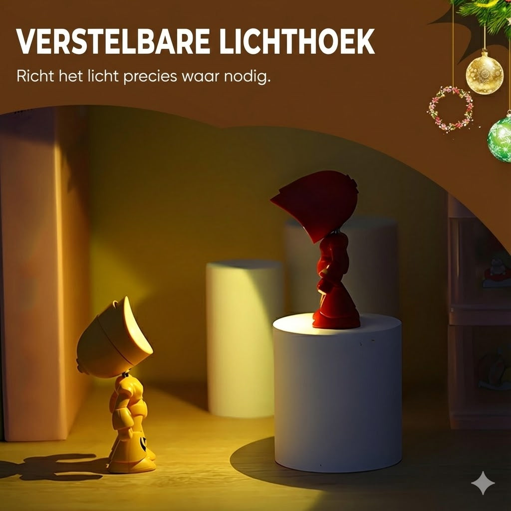 Mini creatieve robot tafellamp