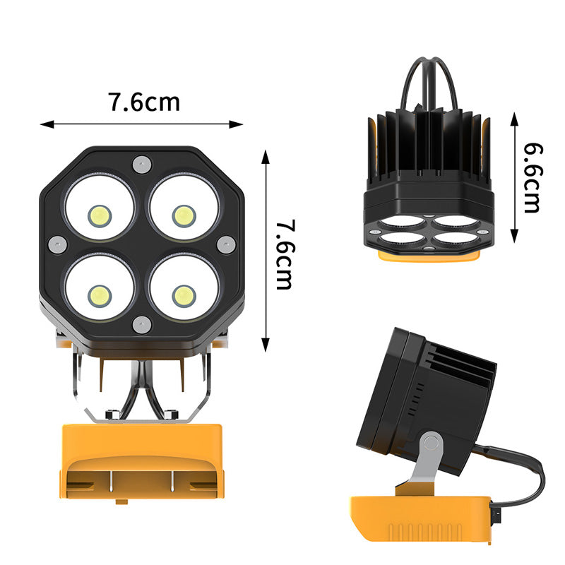 40W draagbare 6000LM LED-werklamp