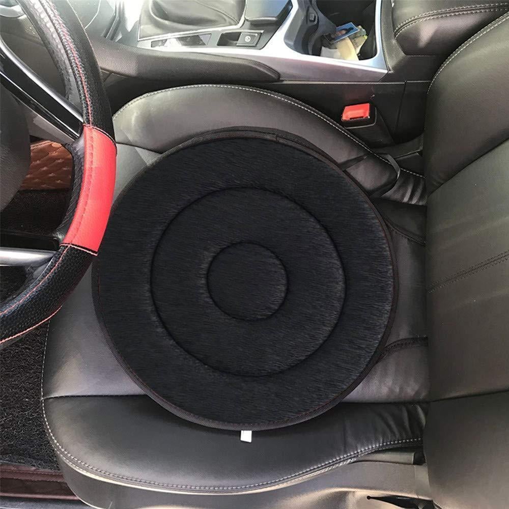 360° Draaibaar Zitkussen - Memory Foam Draaischijf voor Auto