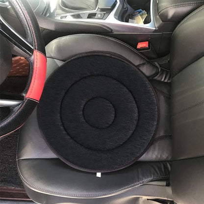 360° Draaibaar Zitkussen - Memory Foam Draaischijf voor Auto
