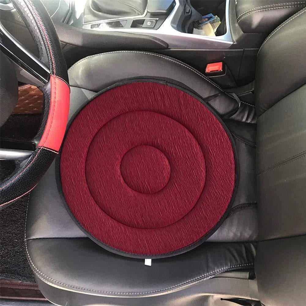 360° Draaibaar Zitkussen - Memory Foam Draaischijf voor Auto