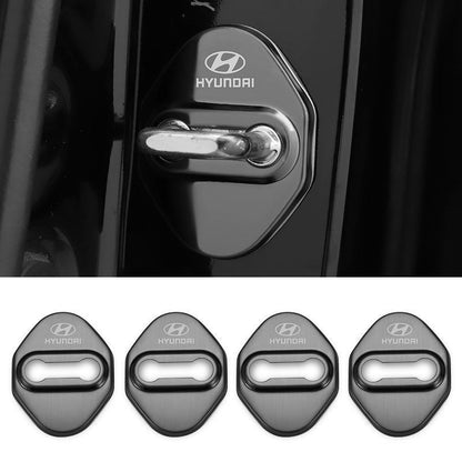 Auto Deurgrendel Metalen Beschermcovers (4 stuks)