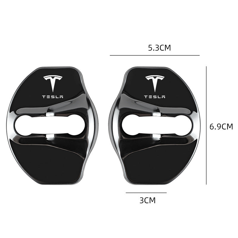 Auto Deurgrendel Metalen Beschermcovers (4 stuks)