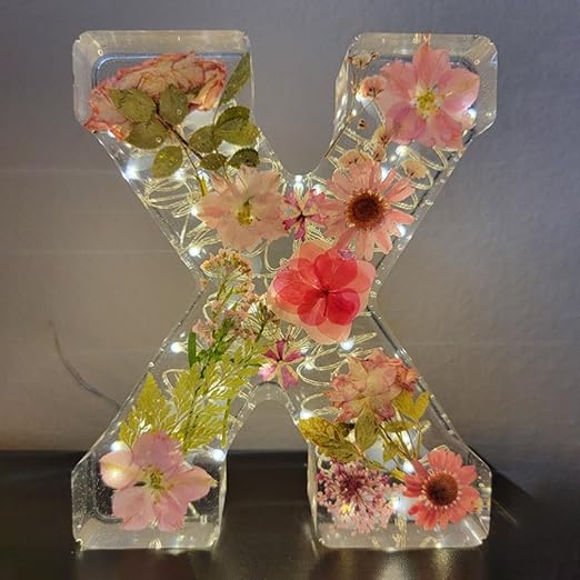 Handgemaakte Bloemenharsletters LED
