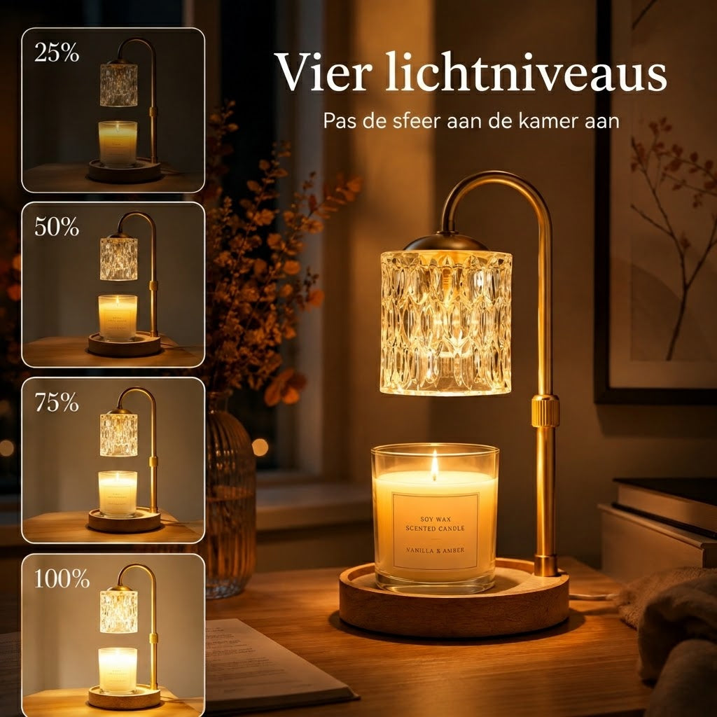 Candle Warmer Lamp kaarswarmer zonder open vlam