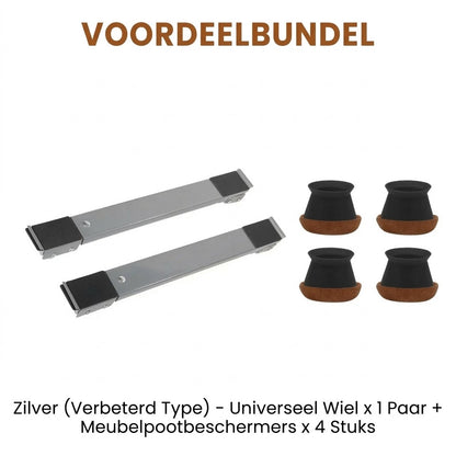 Zware verstelbare apparaatrollen
