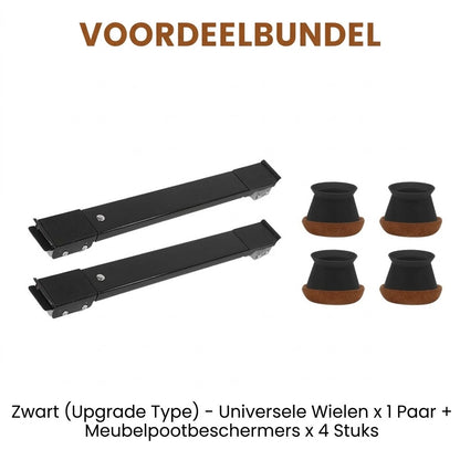 Zware verstelbare apparaatrollen