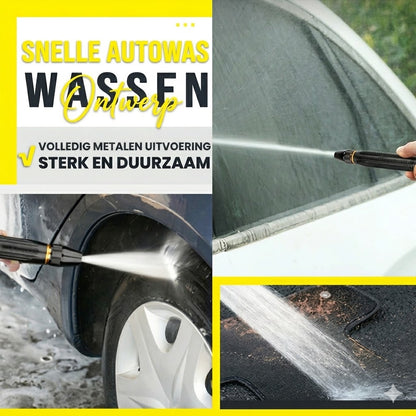 Hogedrukreiniger voor auto’s en de tuin