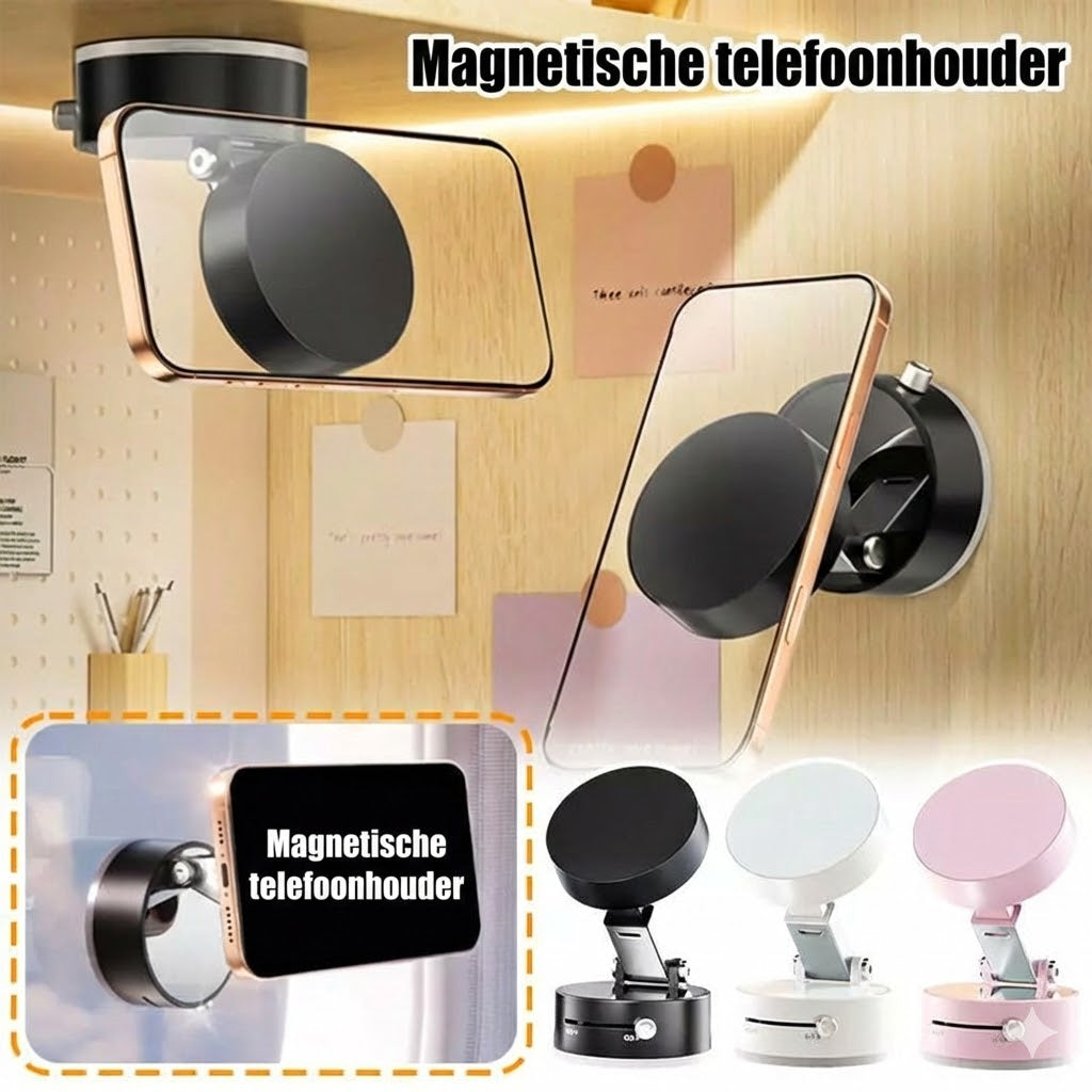 Opvouwbare draagbare magnetische mobiele telefoonhoude