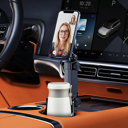 Telefoonhouder voor Bekerhouder in de Auto