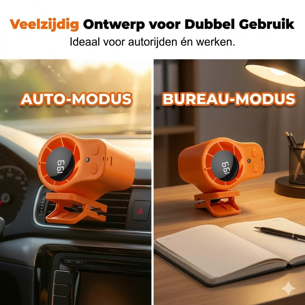 Ventilator met draagarm – LED-display