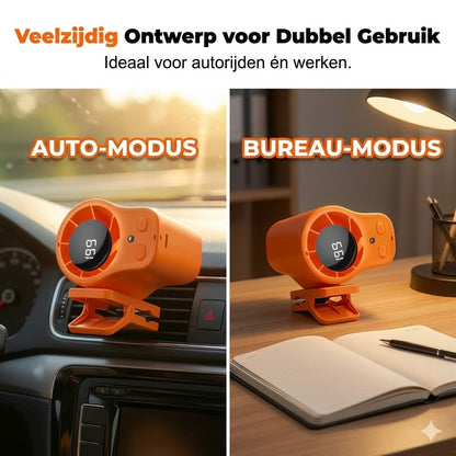 Ventilator met draagarm – LED-display