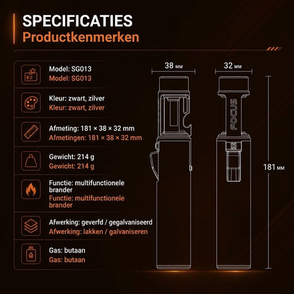 HyperFlame stormaansteker