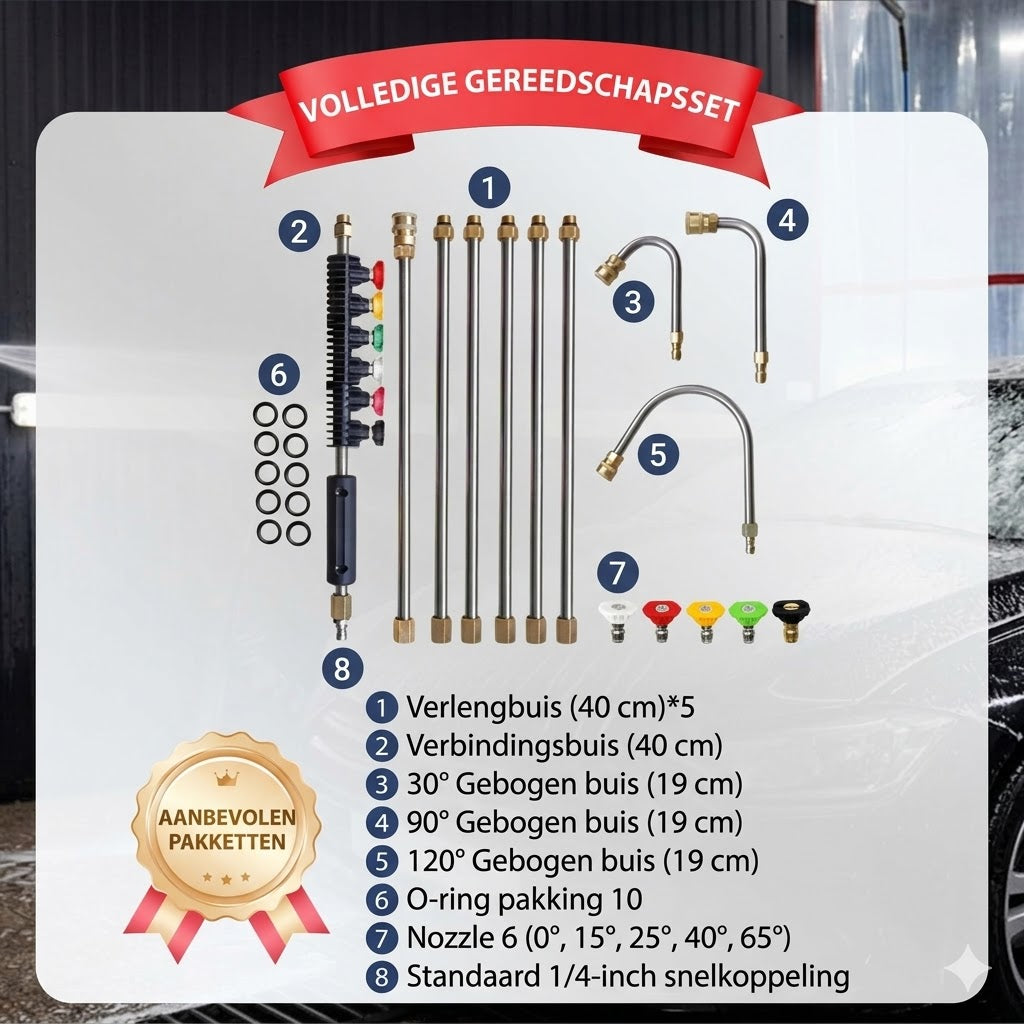 4000 PSI Hogedrukreinigerlansset