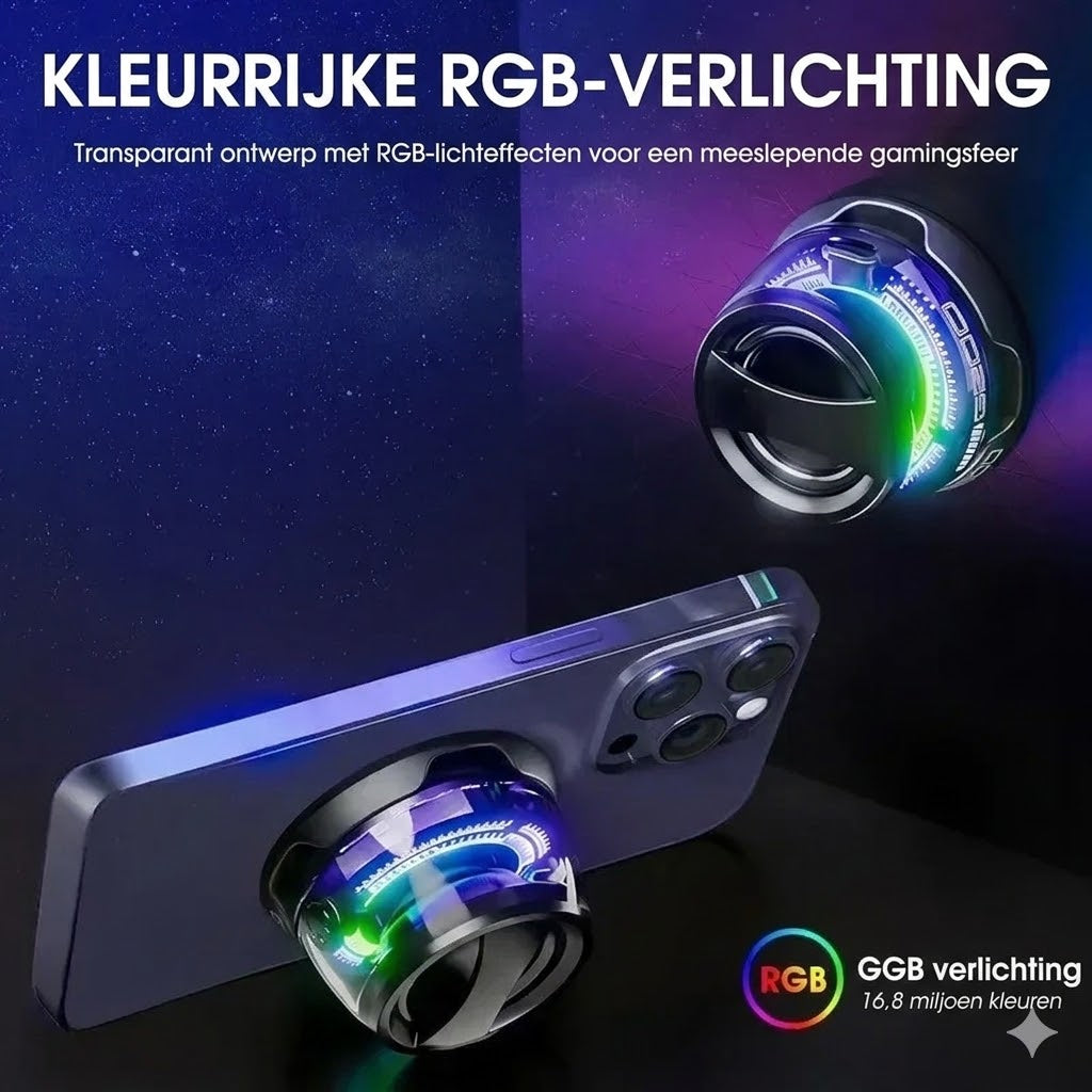 Compacte en magnetische Bluetooth luidsprekerset met LED-verlichting