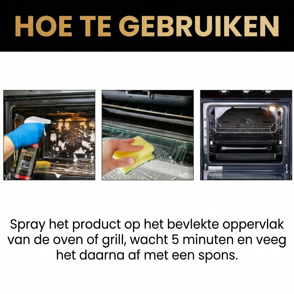 Oven- en grillreinigingsspray