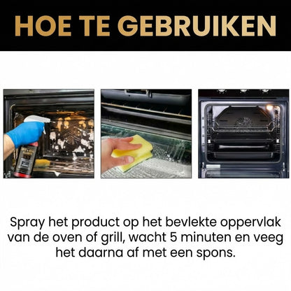 Oven- en grillreinigingsspray