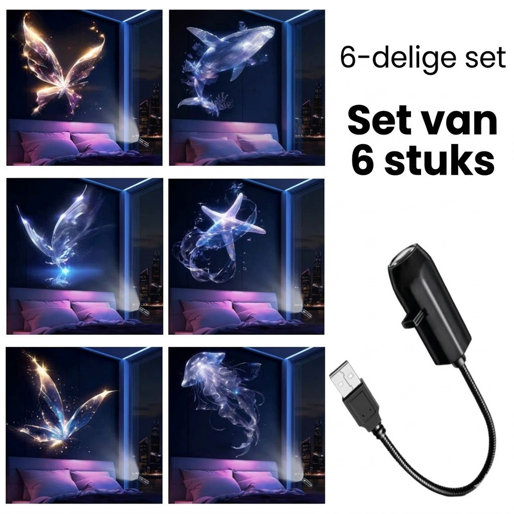 Plug & Play HD Sterrenprojector