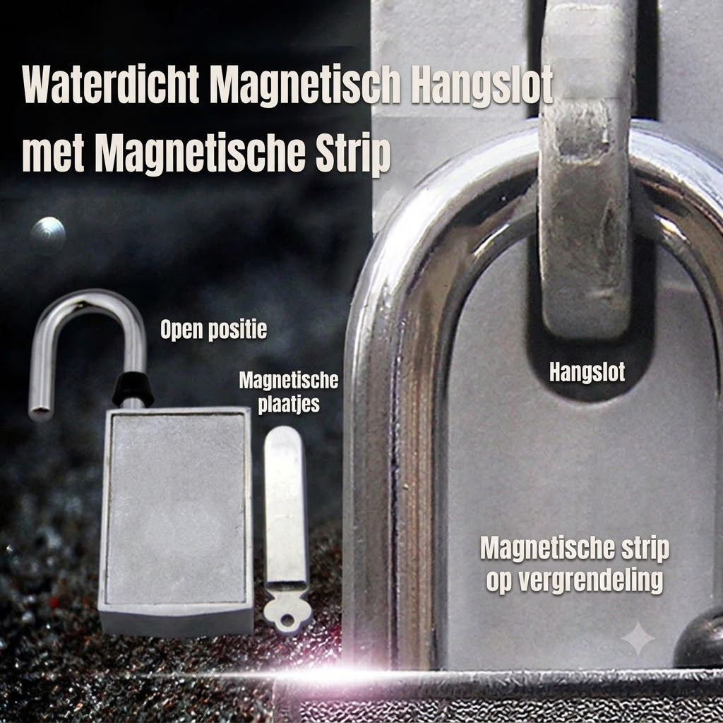 Waterdicht Magnetisch Hangslot met Magneetstrip