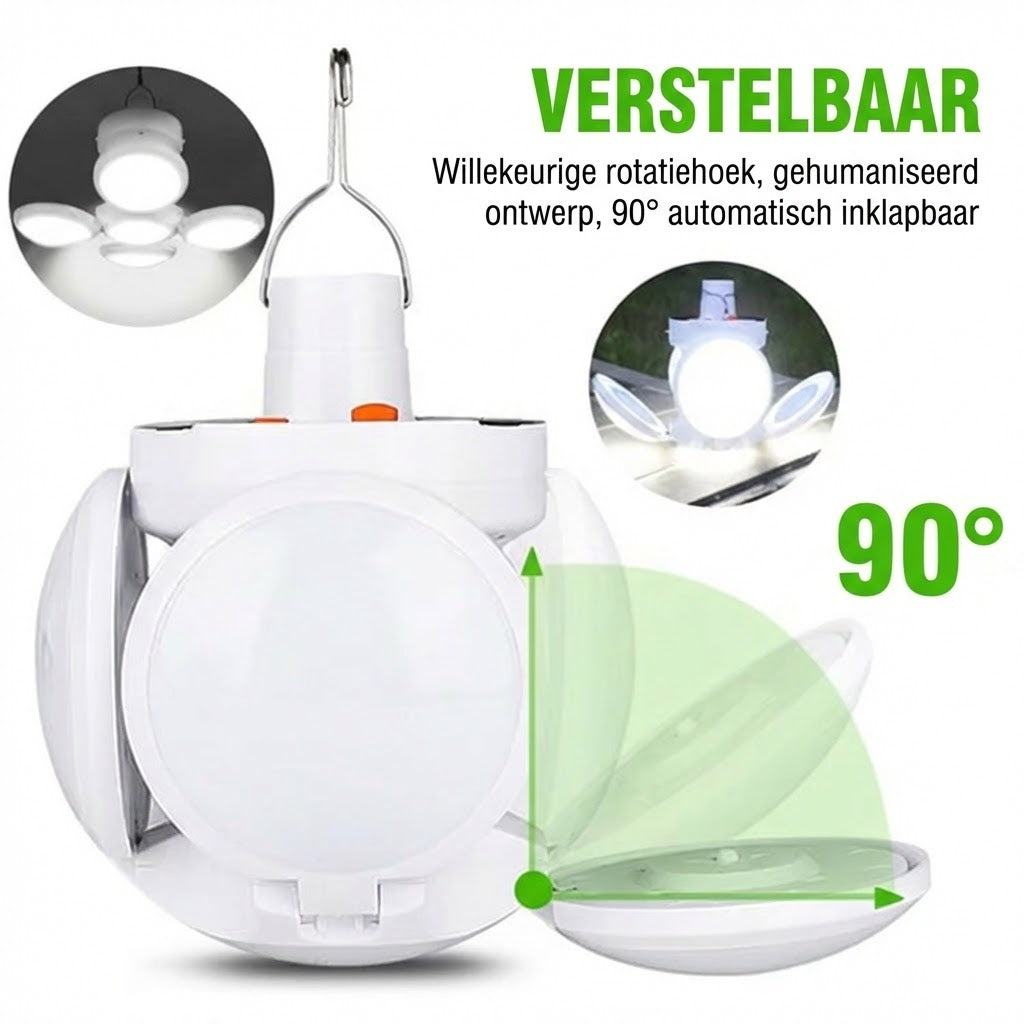 Solar multifunctioneel opvouwbaar voetballicht