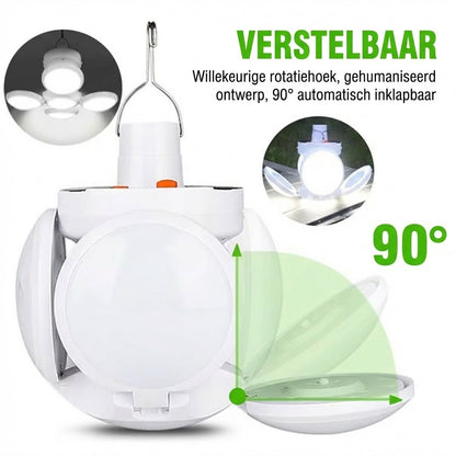 Solar multifunctioneel opvouwbaar voetballicht
