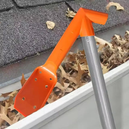 Ergonomische dakgootreiniger
