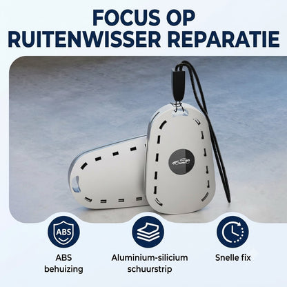 Universele ruitenwisser reparatietool herstelt versleten rubberen bladen in 30 seconden