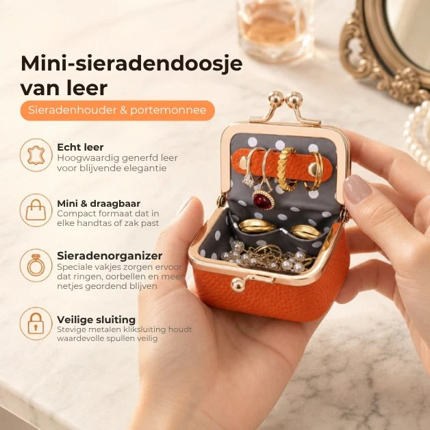 Leren Sieradendoosje