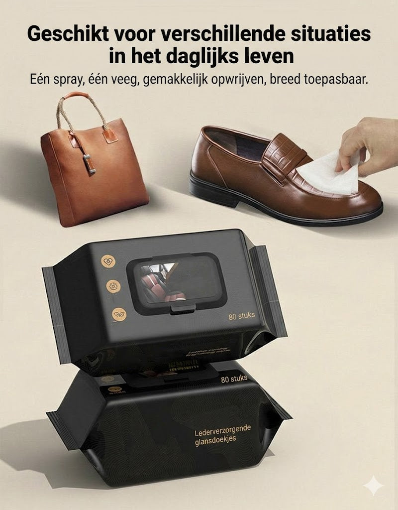 Vochtige doekjes voor het interieur van auto's