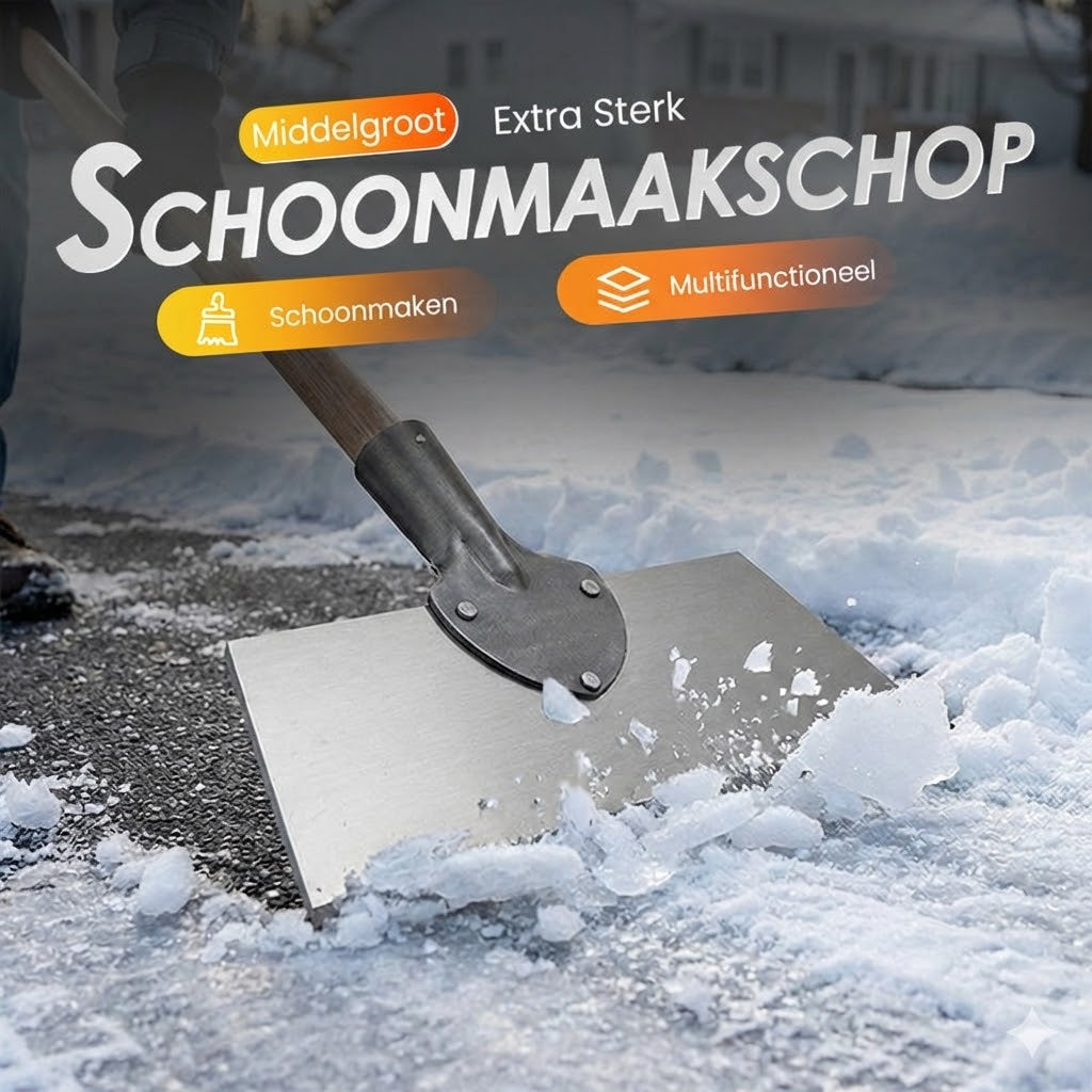 Reinigingsmes van mangaanstaal