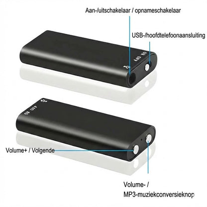 Mini-spraakrecorder