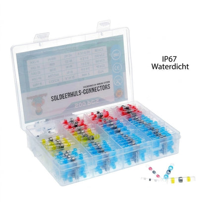 Solderen zonder bout, waterdicht in 10 seconden