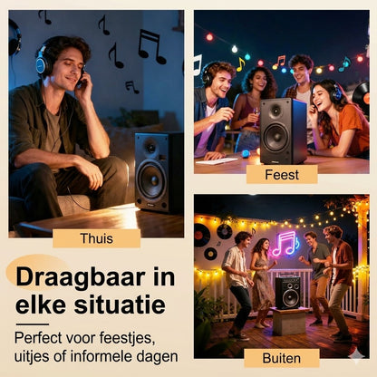 Bluetooth-minispeaker met bas