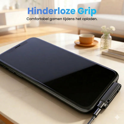 Snelle oplaadadapter met 360° opvouwbare telefoonstandaard