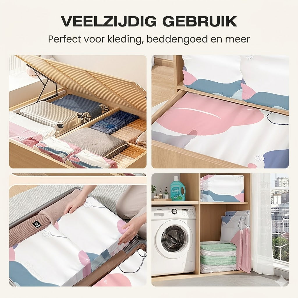 Pompvrije vacuümzakken