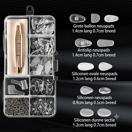 Reparatieset Brillenneussteunen