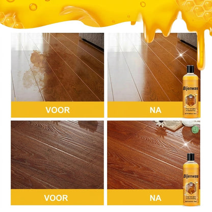 Alles-in-één reiniger en polijstmiddel voor houten oppervlakken