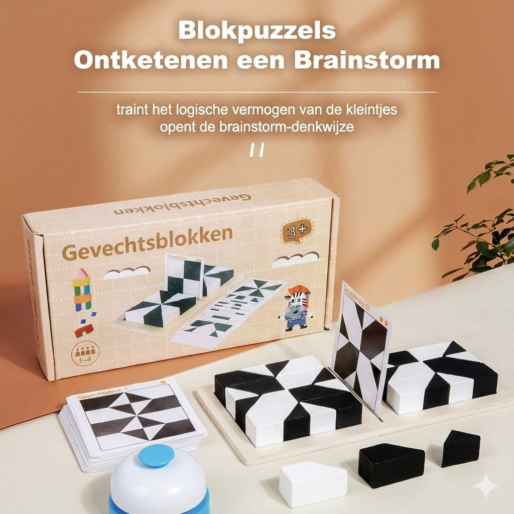 Interactief Bouwstenenspel: Train Ruimtelijk Inzicht