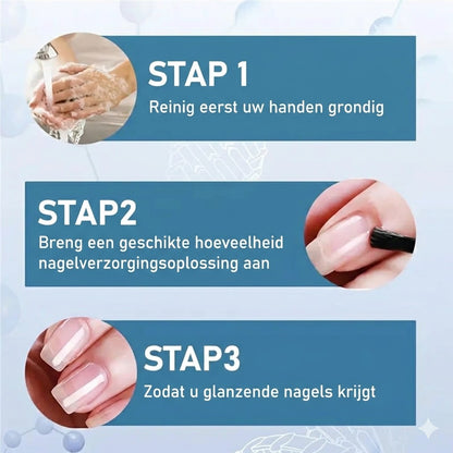 Hoogglans sneldrogende nagelolie