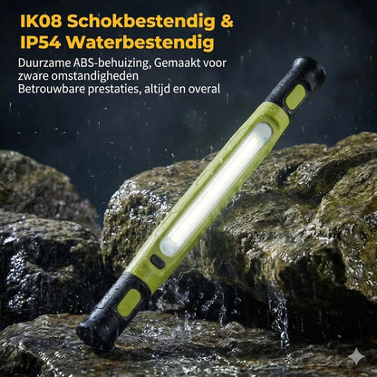 Oplaadbare Werkverlichtingsbalk – 3000LM, IPX4 Waterdicht & 360° Haak!