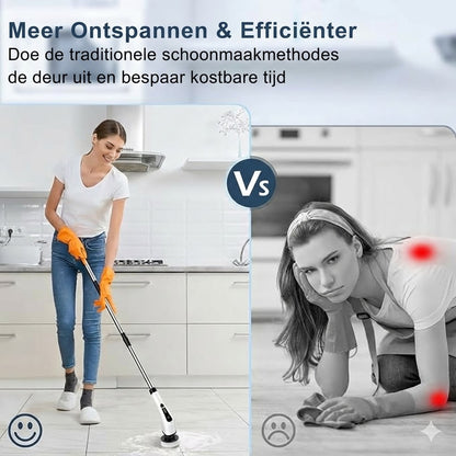 9-in-1 elektrische schoonmaakborstel