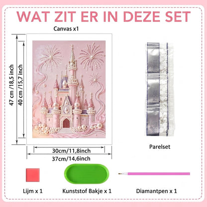 Diamond painting set met meerdere motieven