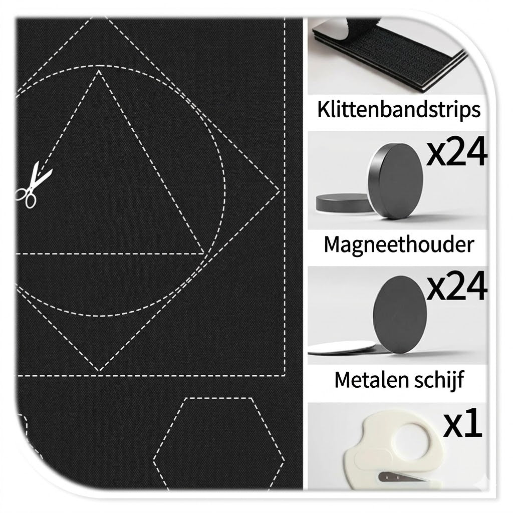 Magnetisch verduisterend gordijn – in seconden opgehangen, keer op keer te gebruiken