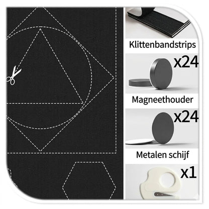 Magnetisch verduisterend gordijn – in seconden opgehangen, keer op keer te gebruiken