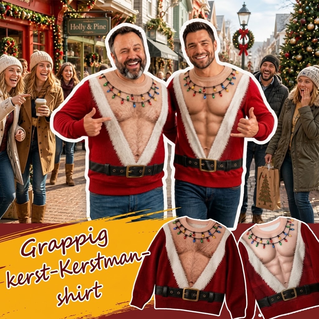 TomteLur grappige kersttrui voor feestjes