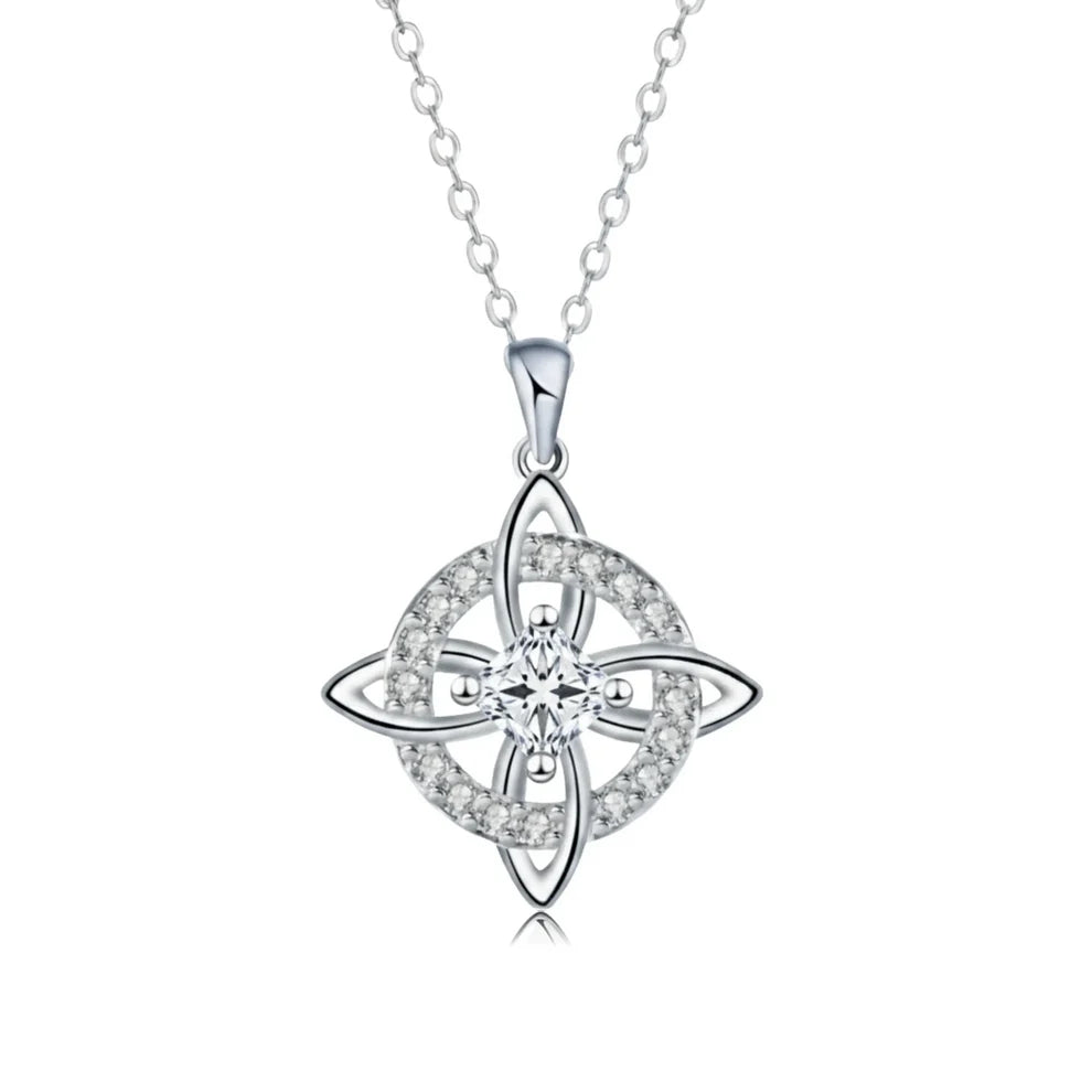 Ketting met Heksenknoop en Geboortesteen